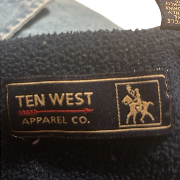 Ten West Apparel Shirt Jacket Jacket Size Large - Picture 2 of 6